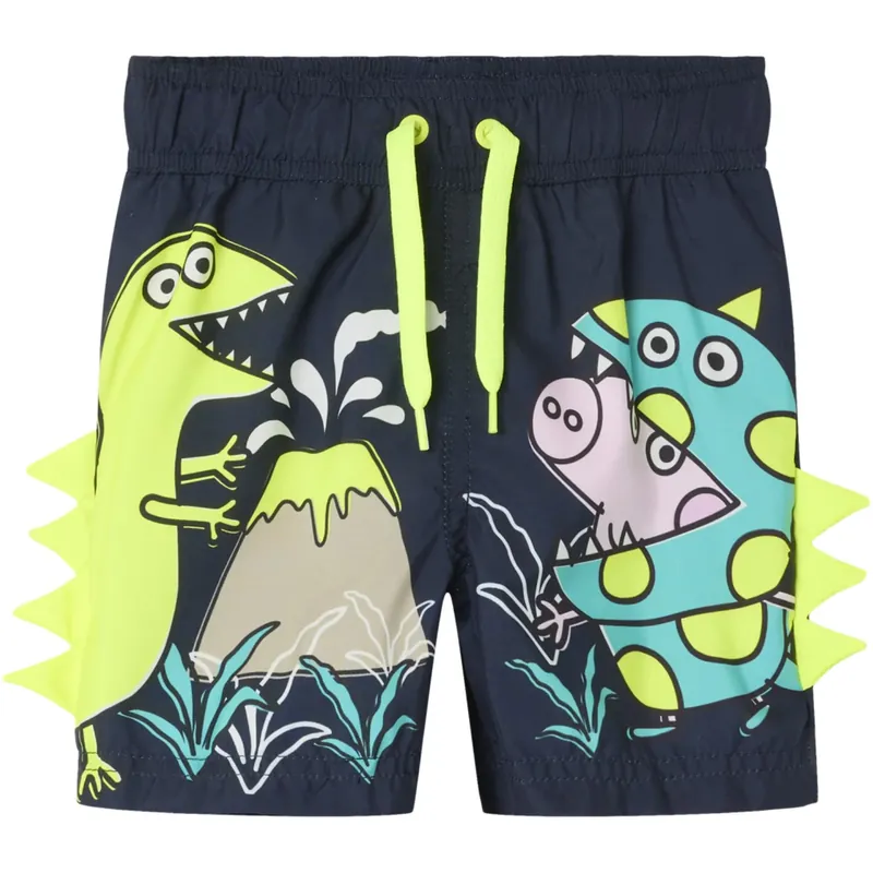 Name It Navy Blazer Mifi Peppa Pig Long Badeshorts Nedsatt pris