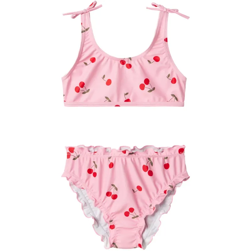 Lågt pris Name It Pink Frosting Zanne Bikini