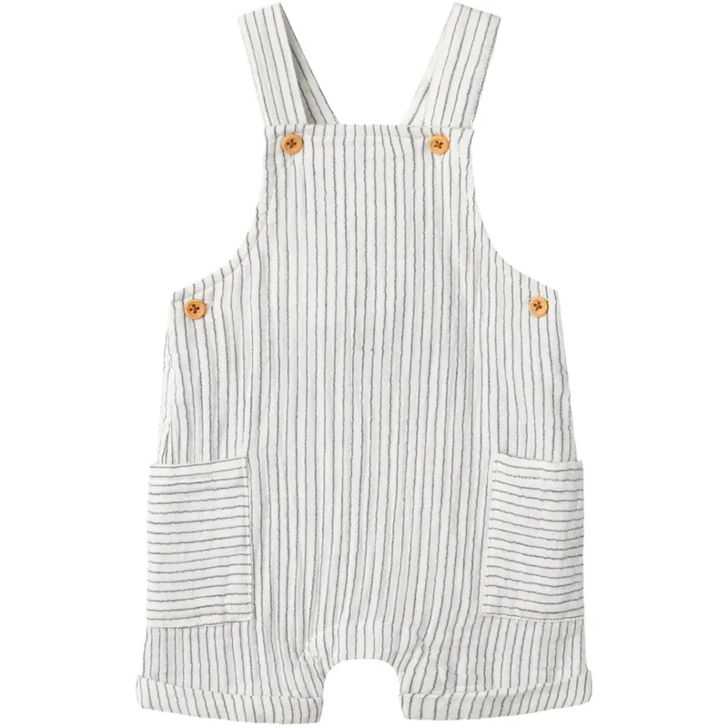 Name It Cloud Dancer Fedanne Shorts Overall Extra rabatt