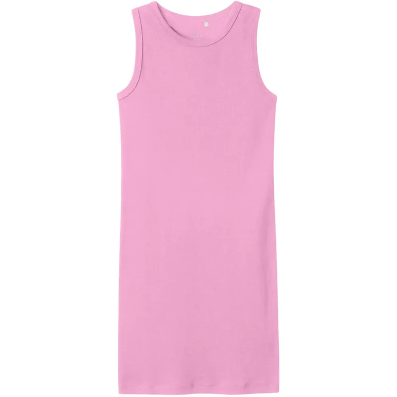 Extra rabatt Name It Pink Frosting Nakal Slim Klänning Noos