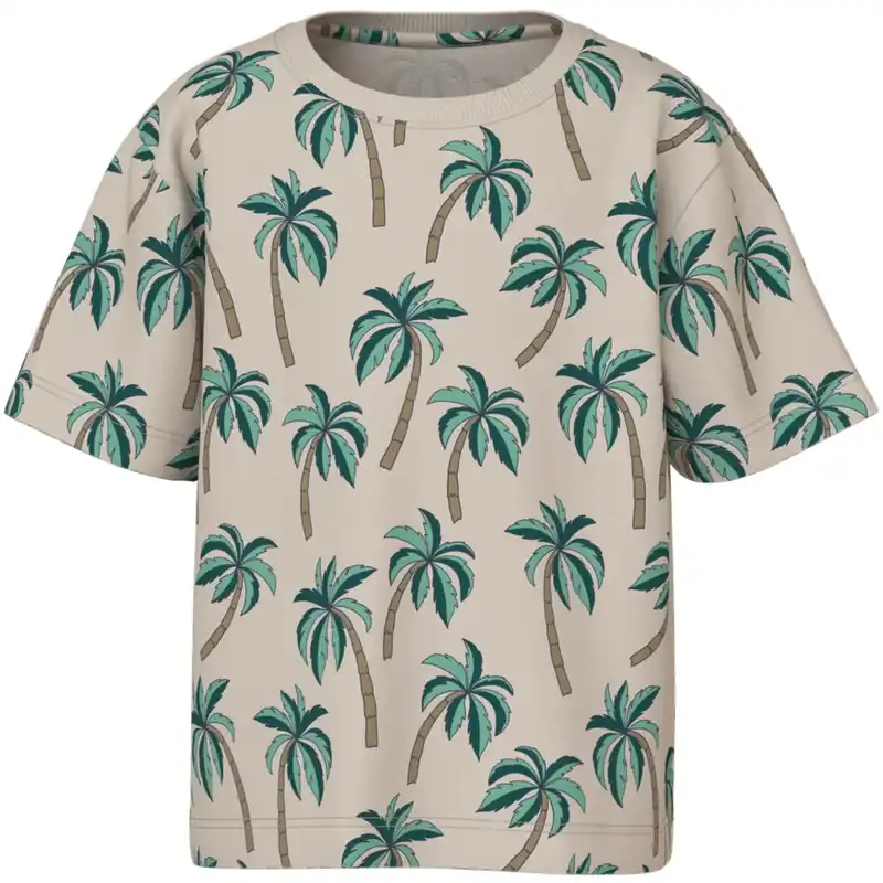 Lägg i varukorgen Name It Peyote Palm Trees Valther Regular T-Shirt