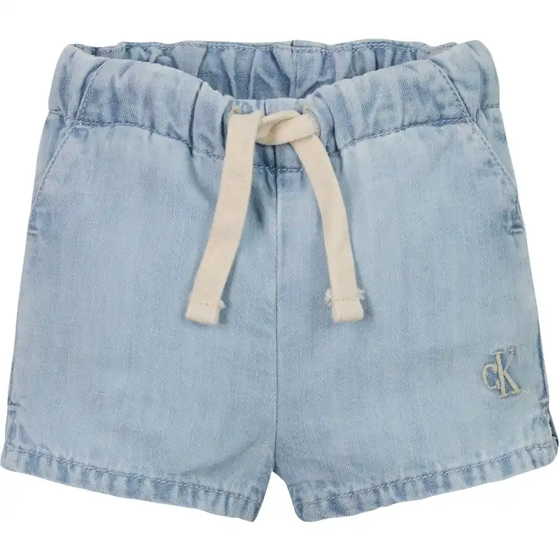 Calvin Klein Light Serenity Denim Lw Ljus Serenity Shorts Erbjudandepris
