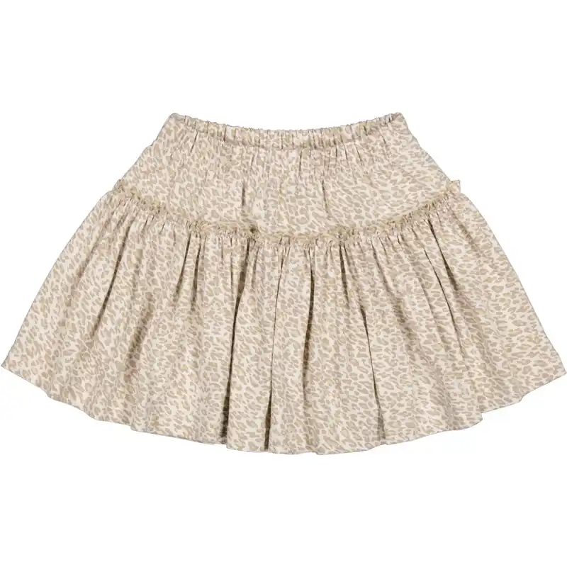 Trygg betalning MarMar Leopard Beige Leo Sylvia Kjol