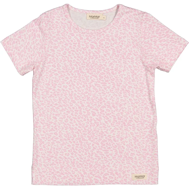 MarMar Leopard Pink Leo Tee SS T-Skjorta Lågt pris