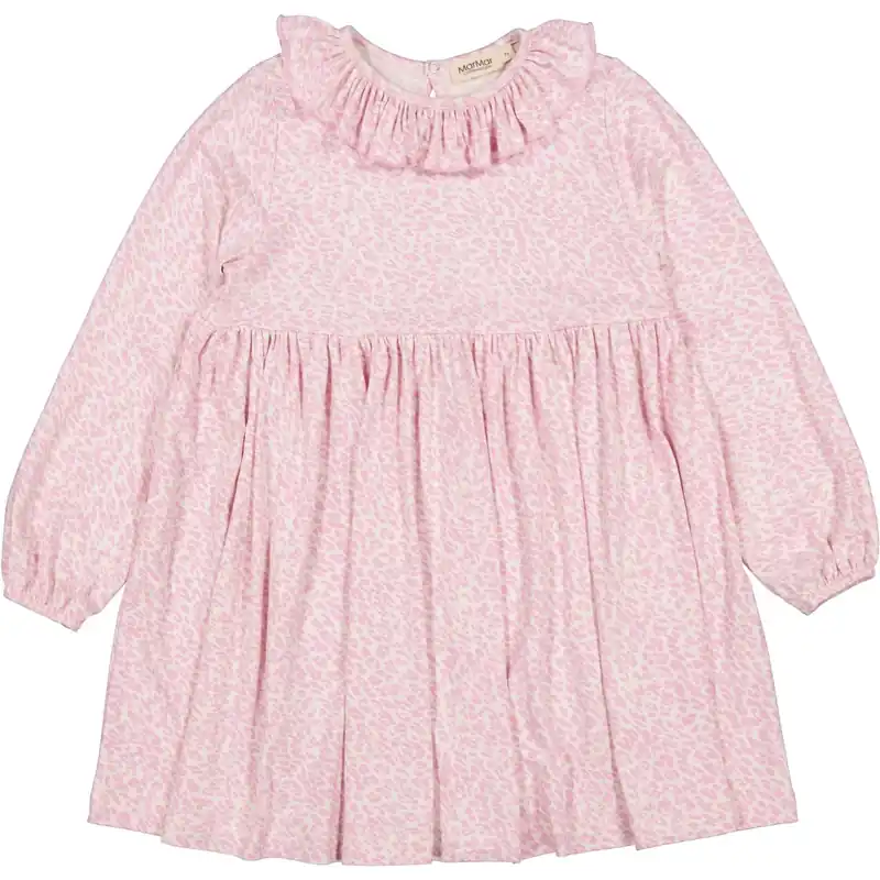 MarMar Leopard Pink Leo Diora Frill Klänning Rabatt