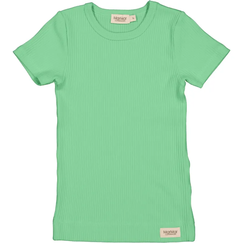 MarMar Modal Cale Green Plain T-Skjorta Fynd