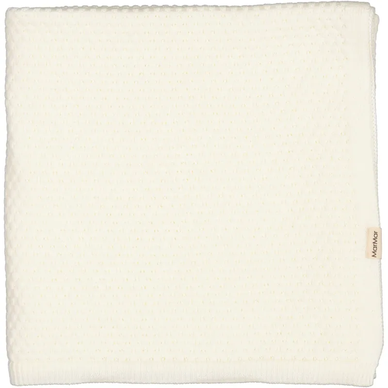 MarMar New Born Modal Mix Honeycomb Gentle White Alia Tillbehör Filt Beställ idag