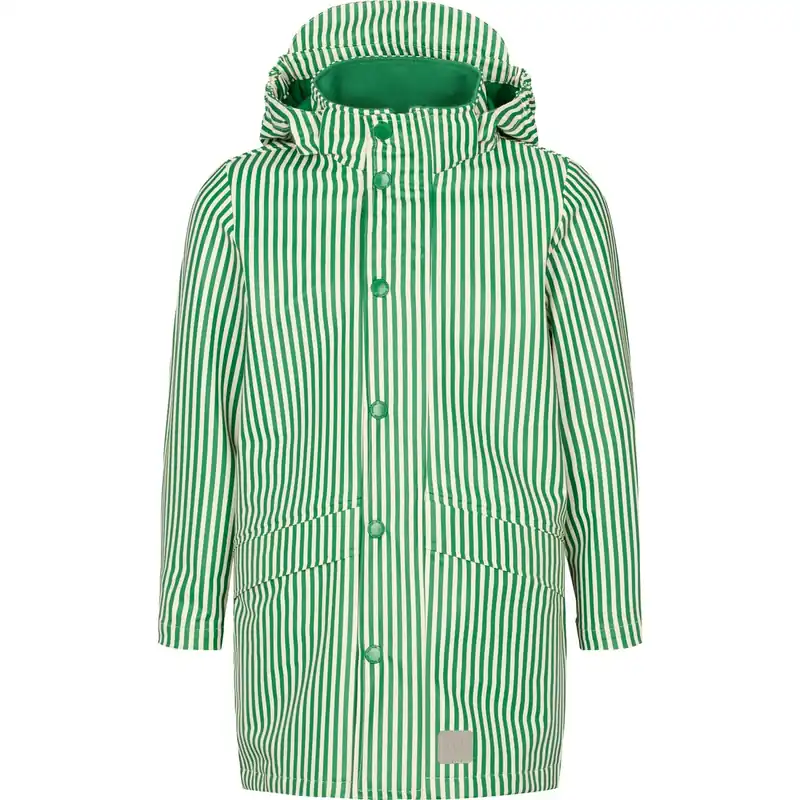 Erbjudandepris MarMar Rainwear Green Stripes October Jacka Outerwear