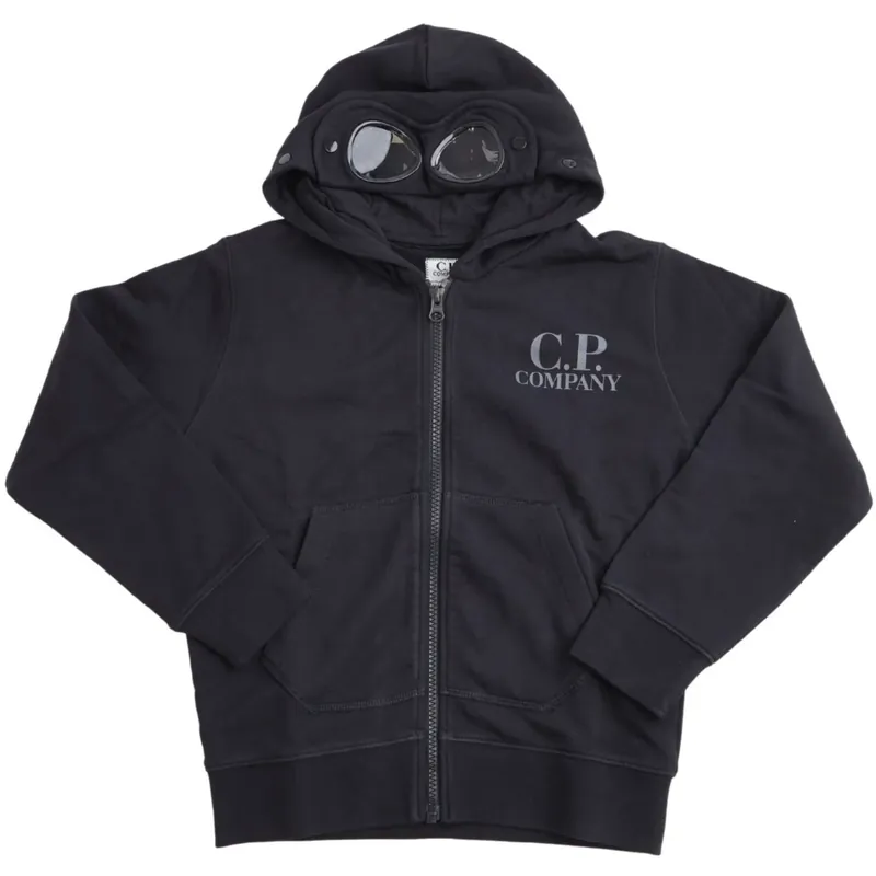 Kundfavorit C.P. Company Black Zip Sweatshirt/Hood