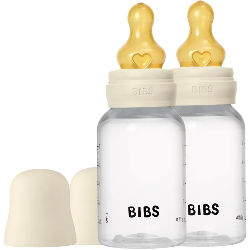 Haklapp Ivory Haklapp Baby Flaska Round Latex 2 Pack 150 ml Slow Flow Erbjudandepris