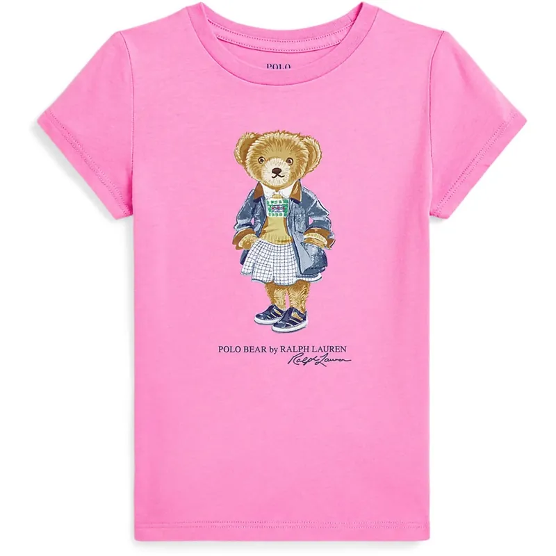 Polo Ralph Lauren Laguna Pink Girl T-Shirt Nyhet