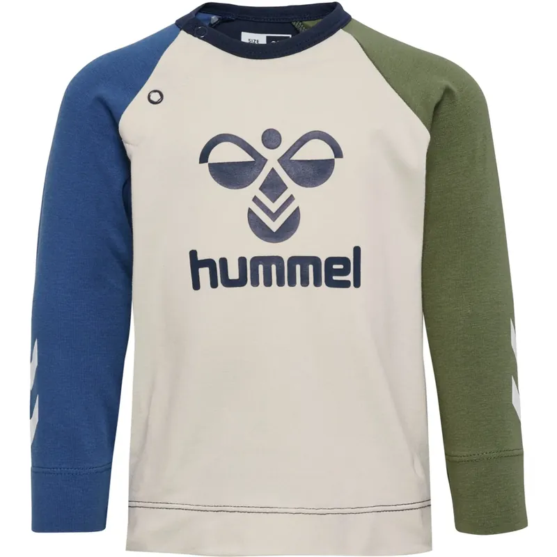 Säker betalning Hummel Black Iris Assym T-Shirt L/S