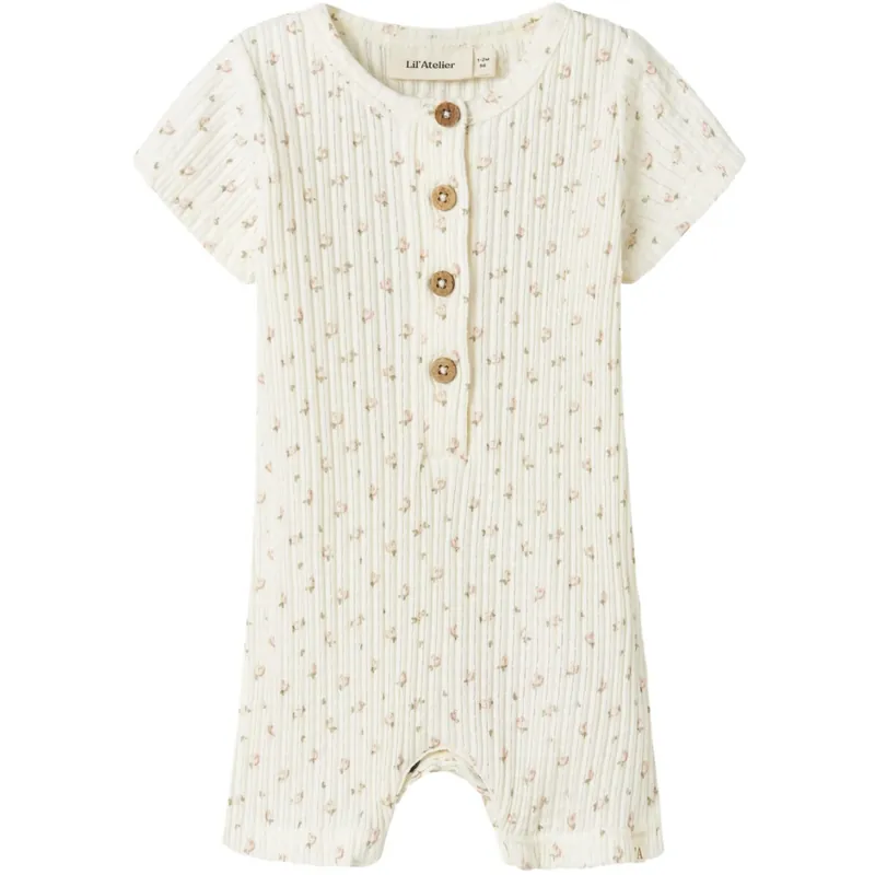 Lil‘Atelier Coconut Milk Hulla Loose Summer Dräkt Populärt val