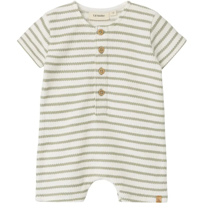 Lil‘Atelier Seagrass Tadeo Loose Summer Dräkt Sänkt pris