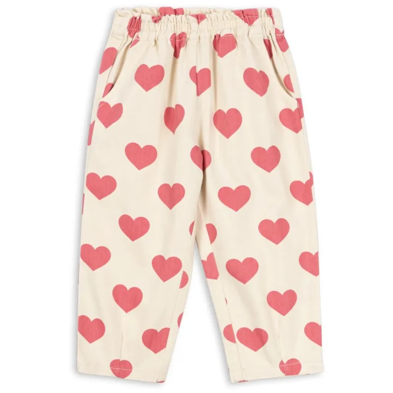 Konges Sløjd Bon Coeur Pink Magot Frill Byxor GOTS Köp online