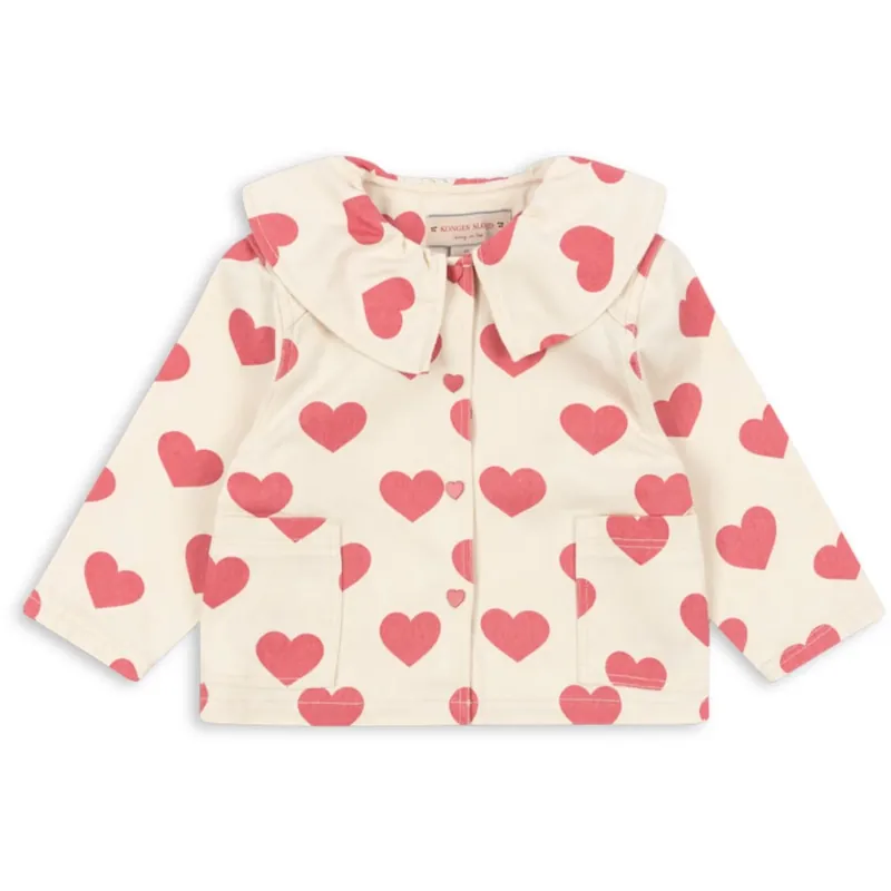 Rea Konges Sløjd Bon Coeur Pink Magot Krage Jacka GOTS