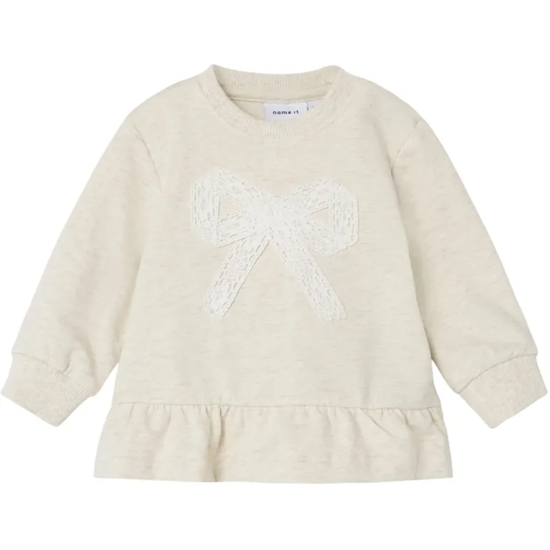 Populär Name It Peyote Melange Hush Light Sweatshirt