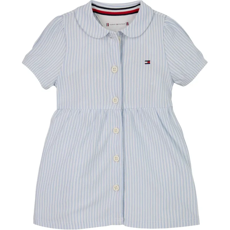 Tommy Hilfiger Breezy Blue Stripe Ithica Stripe Klänning SS Erbjudandepris