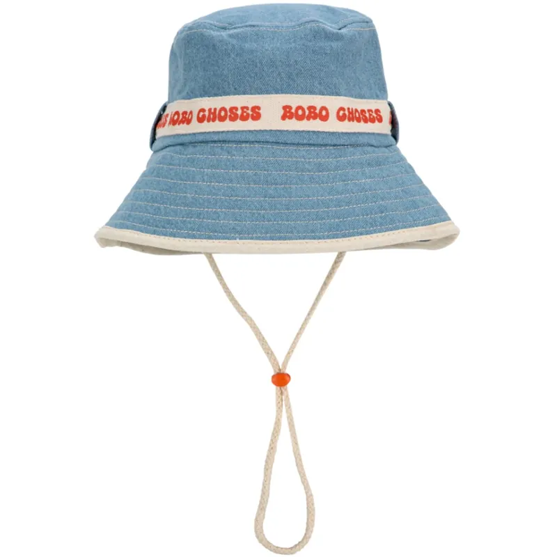 Snabb leverans Bobo Choses Ljus Blue Ljus Denim Hink Mössa