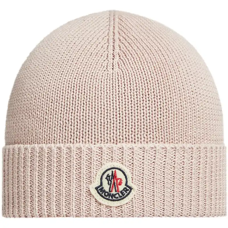 Lågt pris Moncler Ljus Pink Mössa