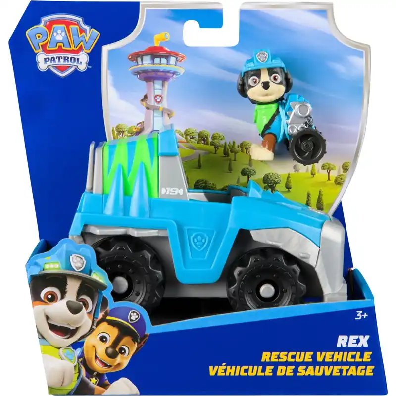 Paw Patrol Basis Bil 2.0 Rex Erbjudandepris