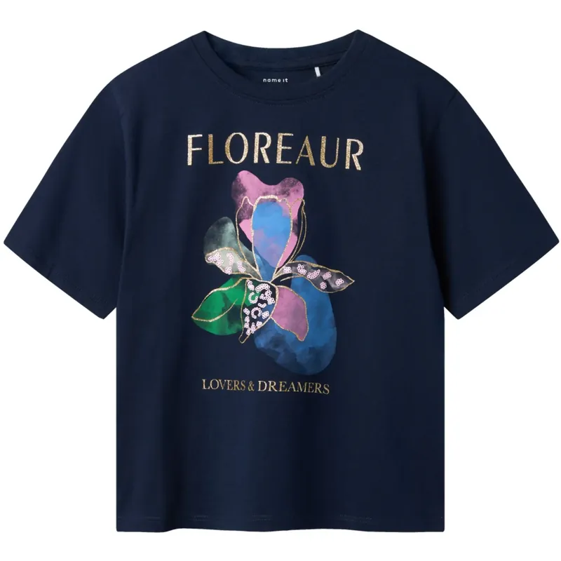 Fynd Name It Navy Blazer Dukko Regular T-Shirt