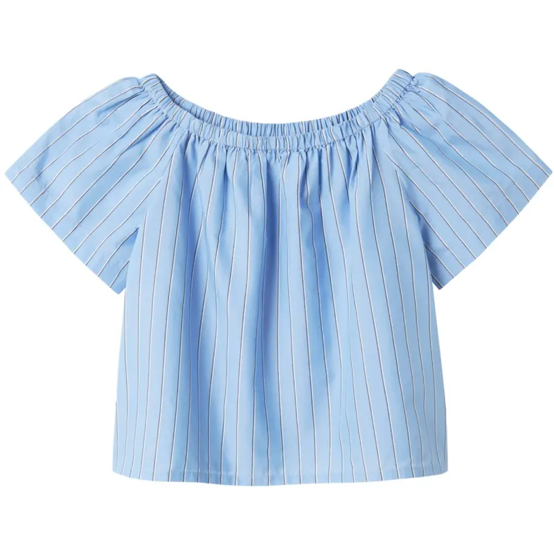 Endast idag Name It Provence White And Grey Demman Topp