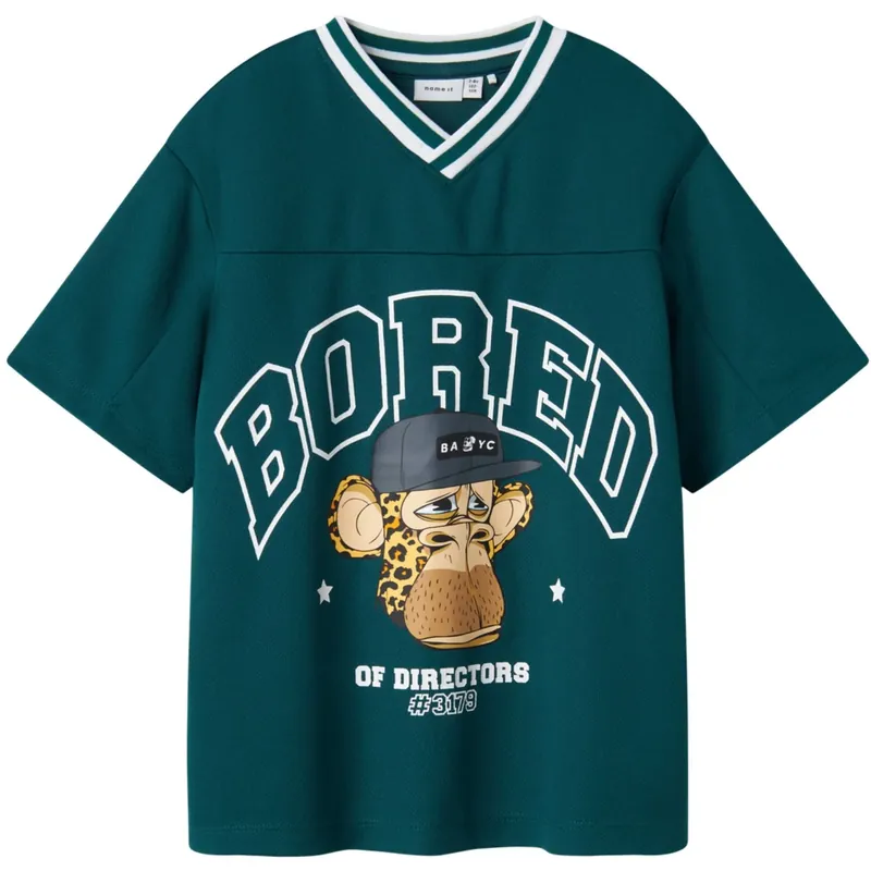 Snabb frakt Name It Forest Biome Frody Bored Of Directors Regular Poly T-Shirt