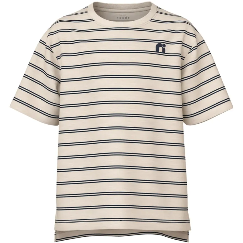 Utförsäljning Name It Whitecap Gray Voby Regular T-Shirt