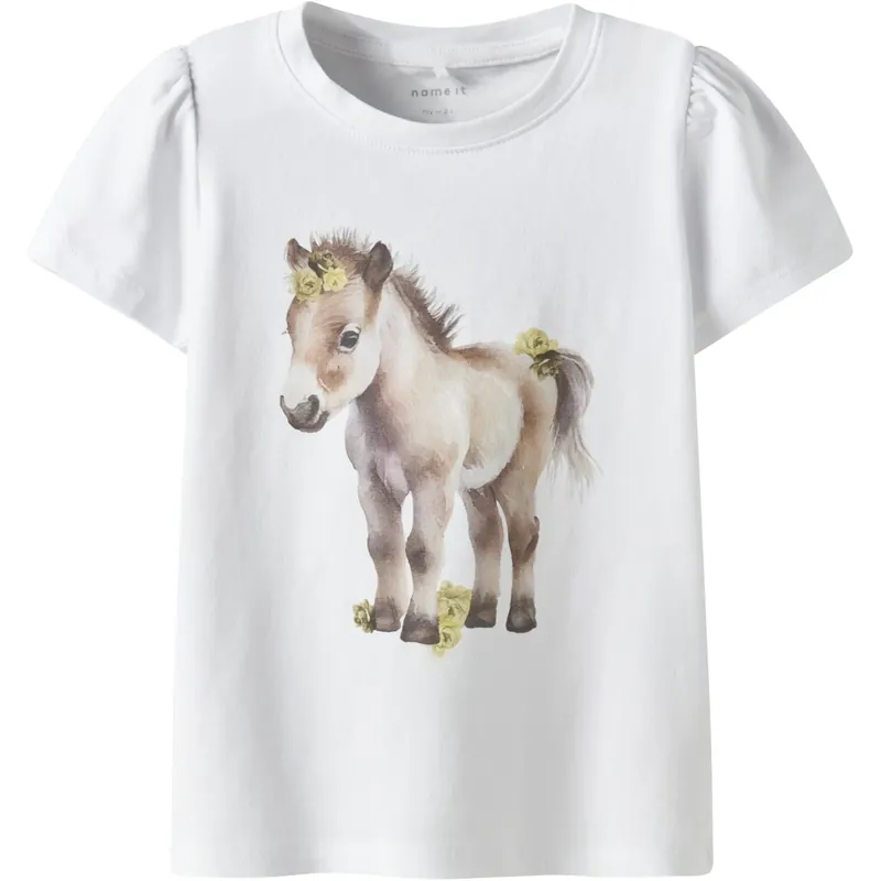 Name It Bright White Hani T-Shirt Beställ nu