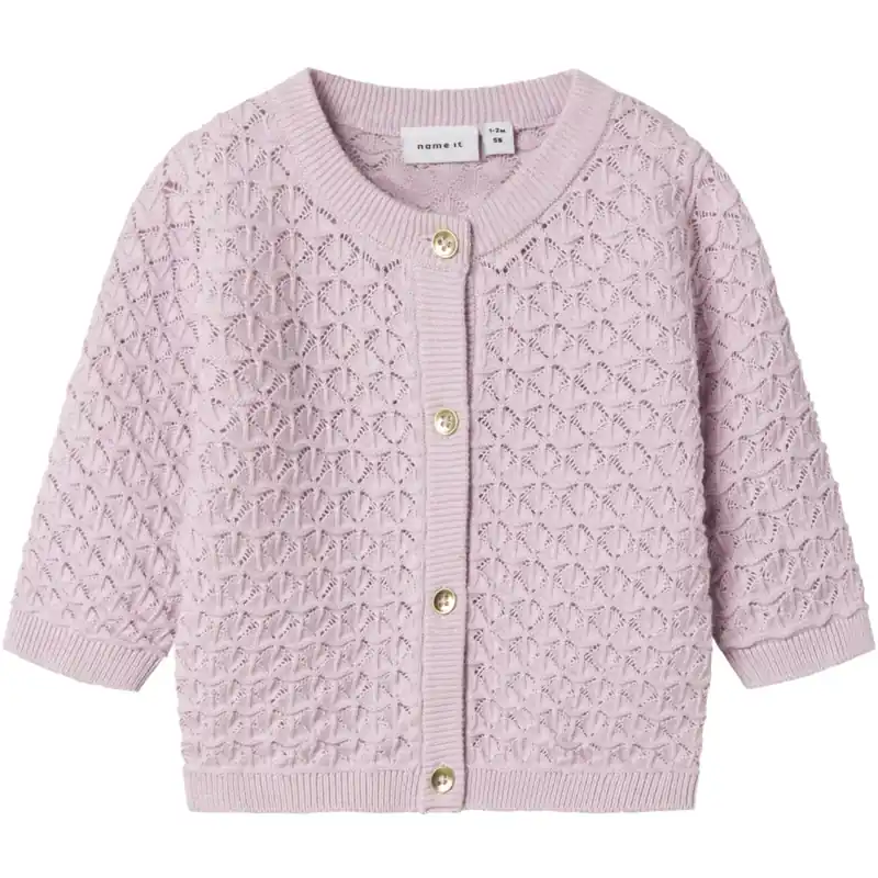 Name It Winsome Orchid Tatine Stickad Cardigan Snabb leverans