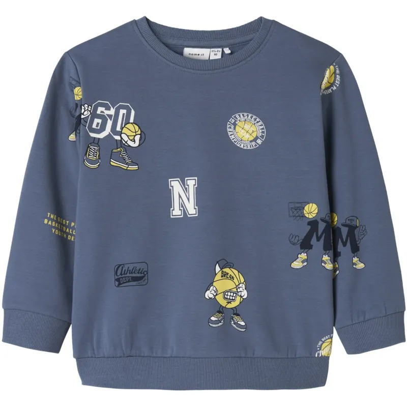 Reapris Name It China Blue Thim Regular Sweatshirt