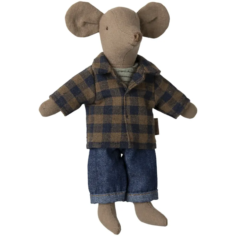 Bästa pris Maileg Dad Mouse - Light Brown