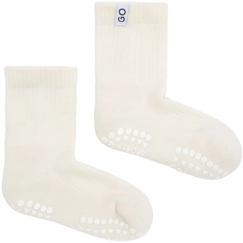 Gobabygo Off White Non-Slip Sport Strumpor Köp nu