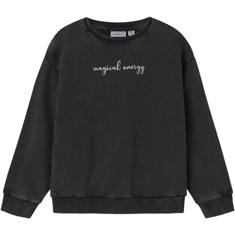 Name It Black Liva Sweatshirt Beställ idag