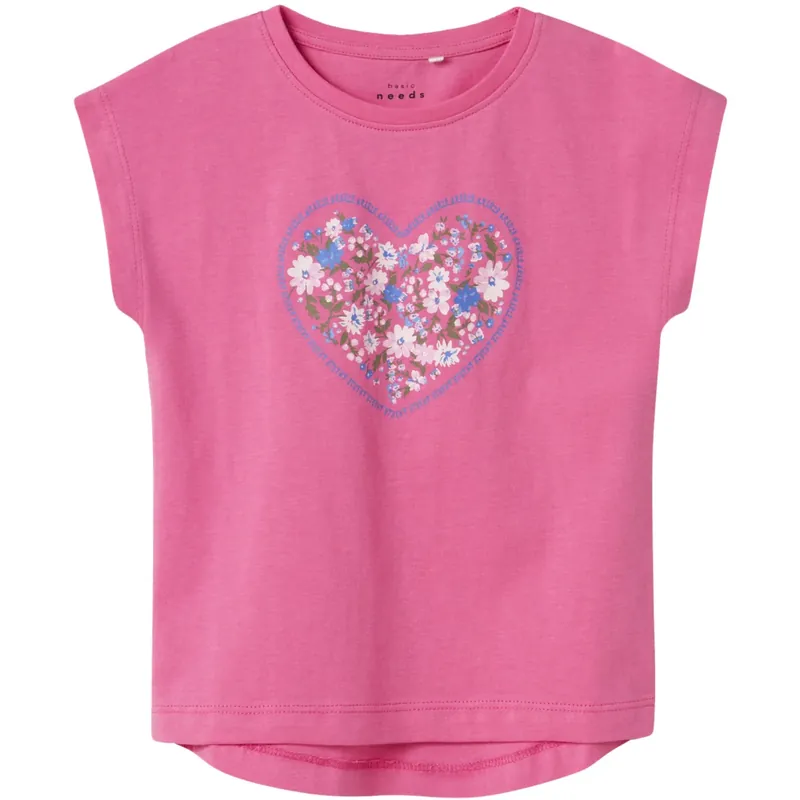 Name It Carmine Rose Heart Vigea Capsl T-Shirt Köp nu