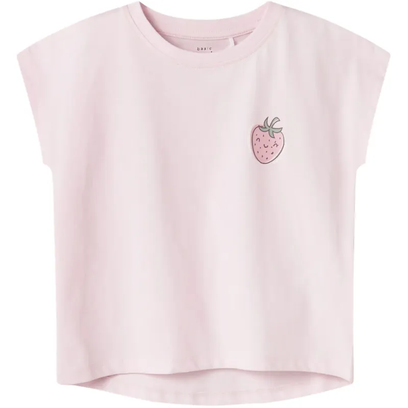 Handla nu Name It Ballerina Strawberry Varutti Capsl Loose T-Shirt