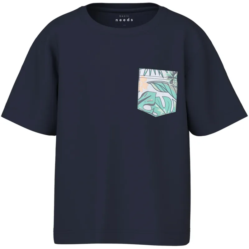 Lågt pris Name It Navy Blazer Valmas Regular T-Shirt