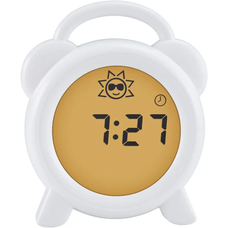 Kampanj Alecto White Sleep Trainer, Night Light Och Alarm Clock