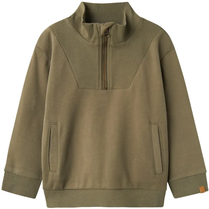 Lågt pris Lil‘Atelier Kalamata Ilondon Rio Half Zip Sweatshirt
