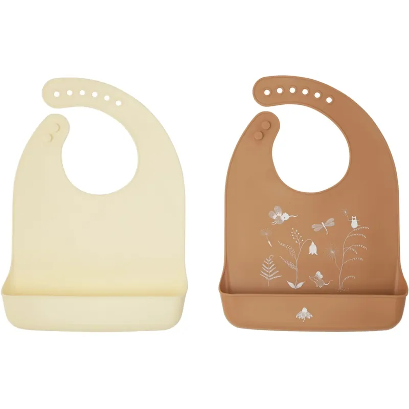 Endast denna vecka By Lille Vilde Terra & Cream Haklapp - Printed 2pcs