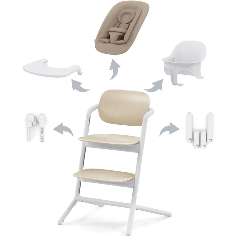 Endast denna vecka Cybex Sand White LEMO 4in1 Set