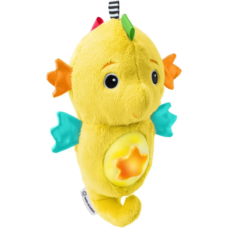 Säker betalning Baby Einstein Yellow Sea Dreams Seahorse™ Plush Soother