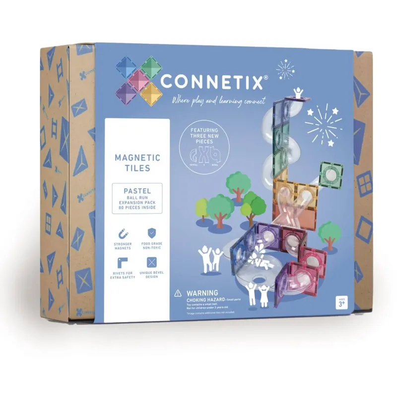 Connetix Pastel Boll Run Expansion Pack 80 Styks Bästa pris