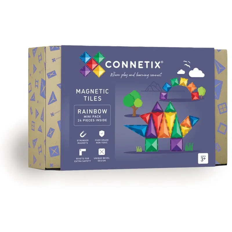 Billig Connetix Rainbow Mini Pack 24 Styks