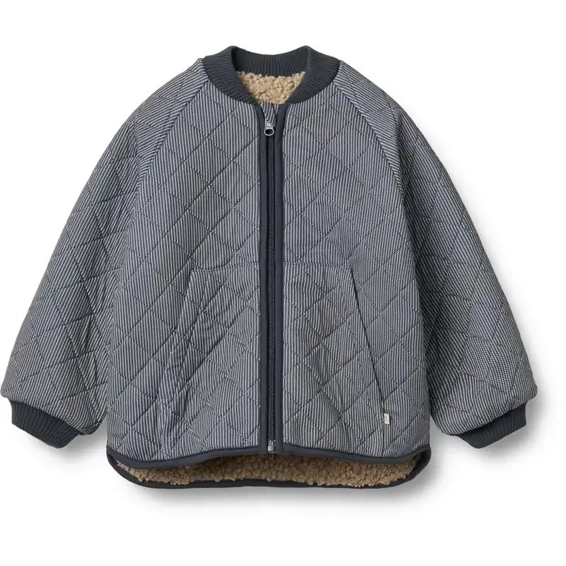 Kundfavorit Wheat Ink Stripe Vändbar Thermo Jacka Lake