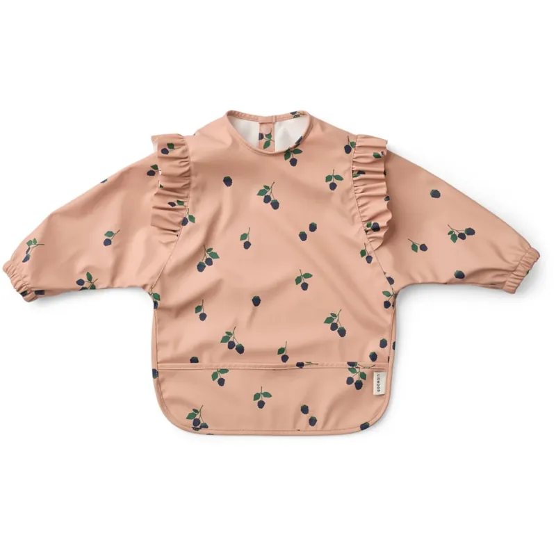 Kampanj LIEWOOD Berry / Pale Tuscany Merle Ruffle Cape Haklapp