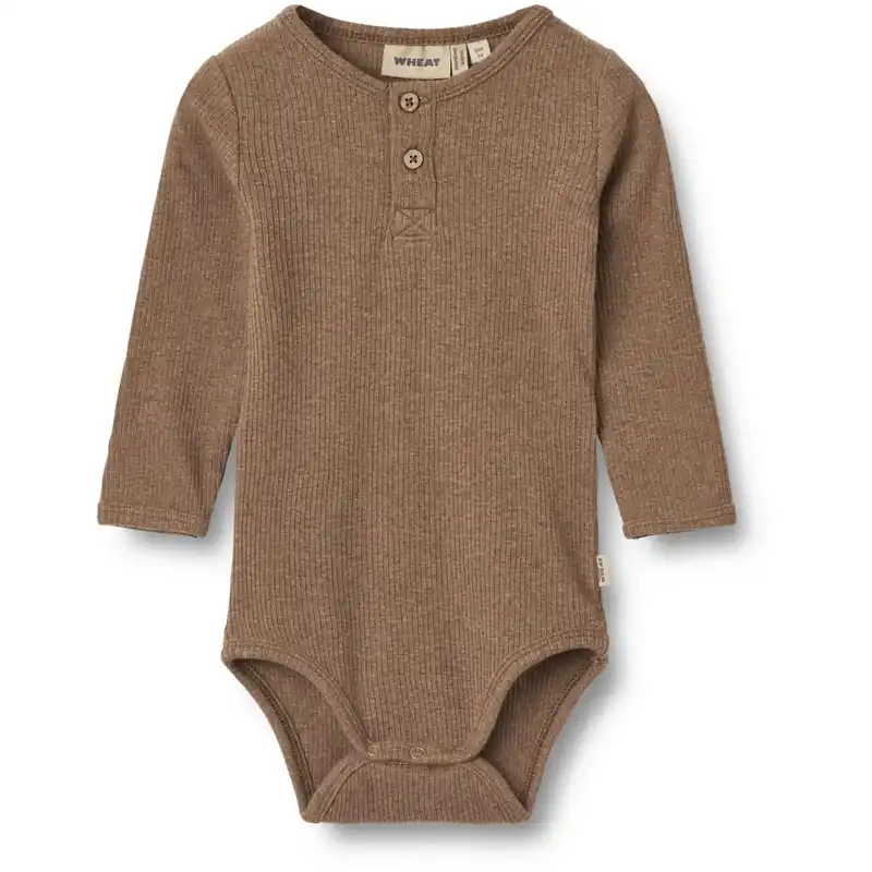 Wheat Coffee Melange Body L/S Benny Rabatter