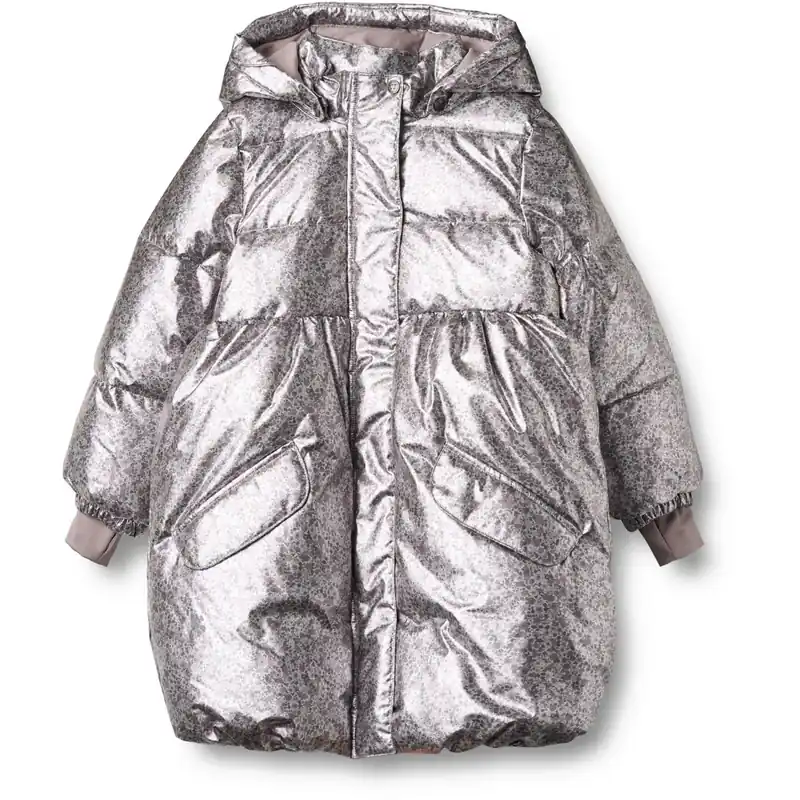 Lågt pris Wheat Silver Flower Meadow Puffer Täcka Luna