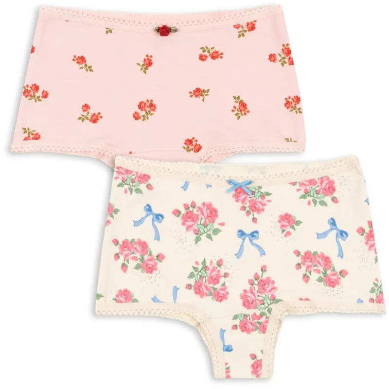 Sänkt pris Konges Sløjd Bella Rosita/Rosa Pink Basic 2 Pack Girl Hipster GOTS